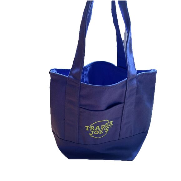 Trader Joe's Mini Halloween Canvas Tote Bag Set Of 4 RARE LIMITED New With Tags - Picture 3 of 6